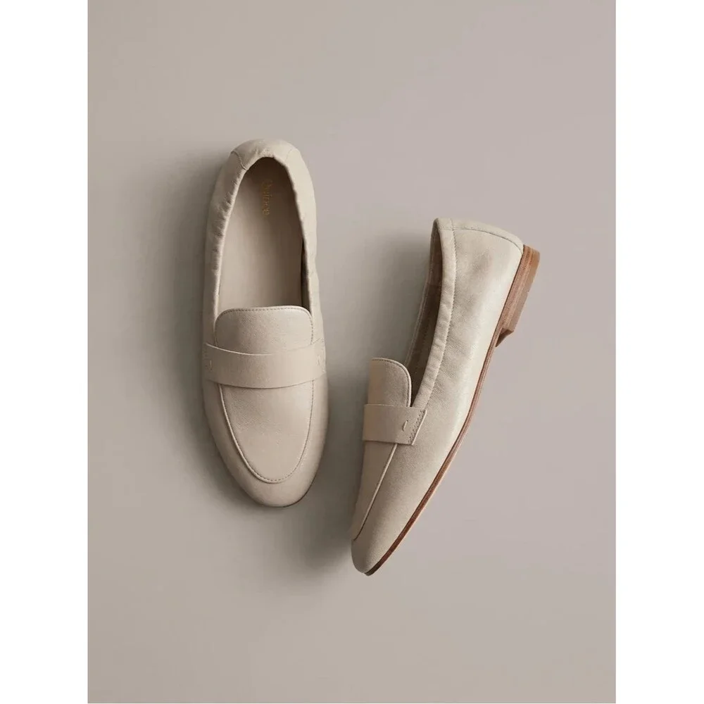 Quince Italian Leather Soft Loafers